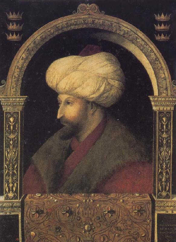 Gentile Bellini Portrait of the Ottoman sultan Mehmed the Conqueror China oil painting art